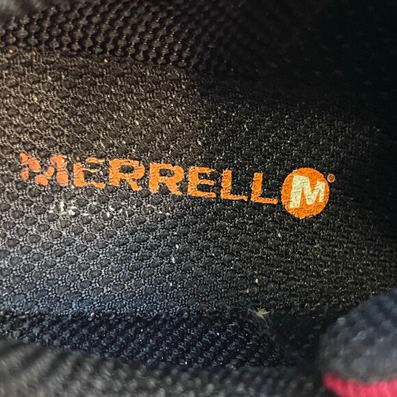 Merrell Women's Tough Mudder Running Athleisure  Athletic Shoe - Red/Black - 7.5 - Picture 2 of 10